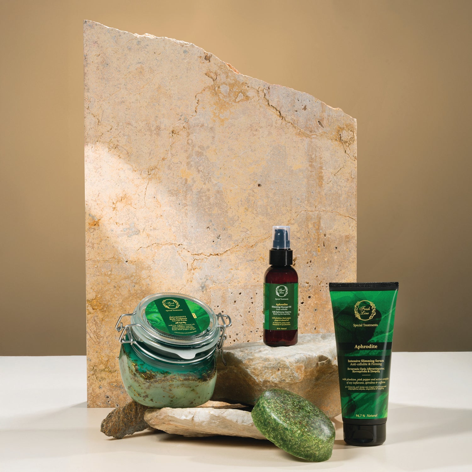 Αφροδίτη Θαλασσινό Αλάτι Απολέπισης για Σμίλευση Σώματος