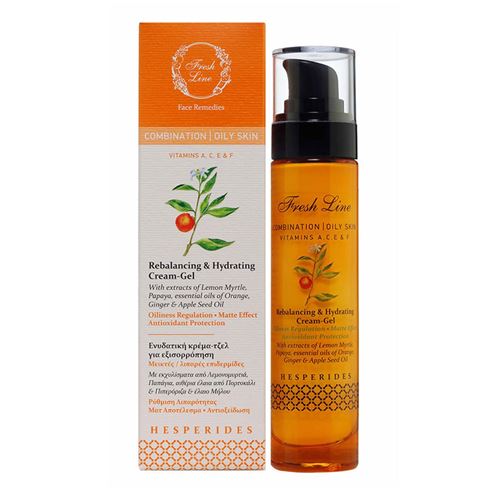 Εσπερίδες Ενυδατική Κρέμα Τζέλ για Εξισορρόπηση Λιπαρότητας