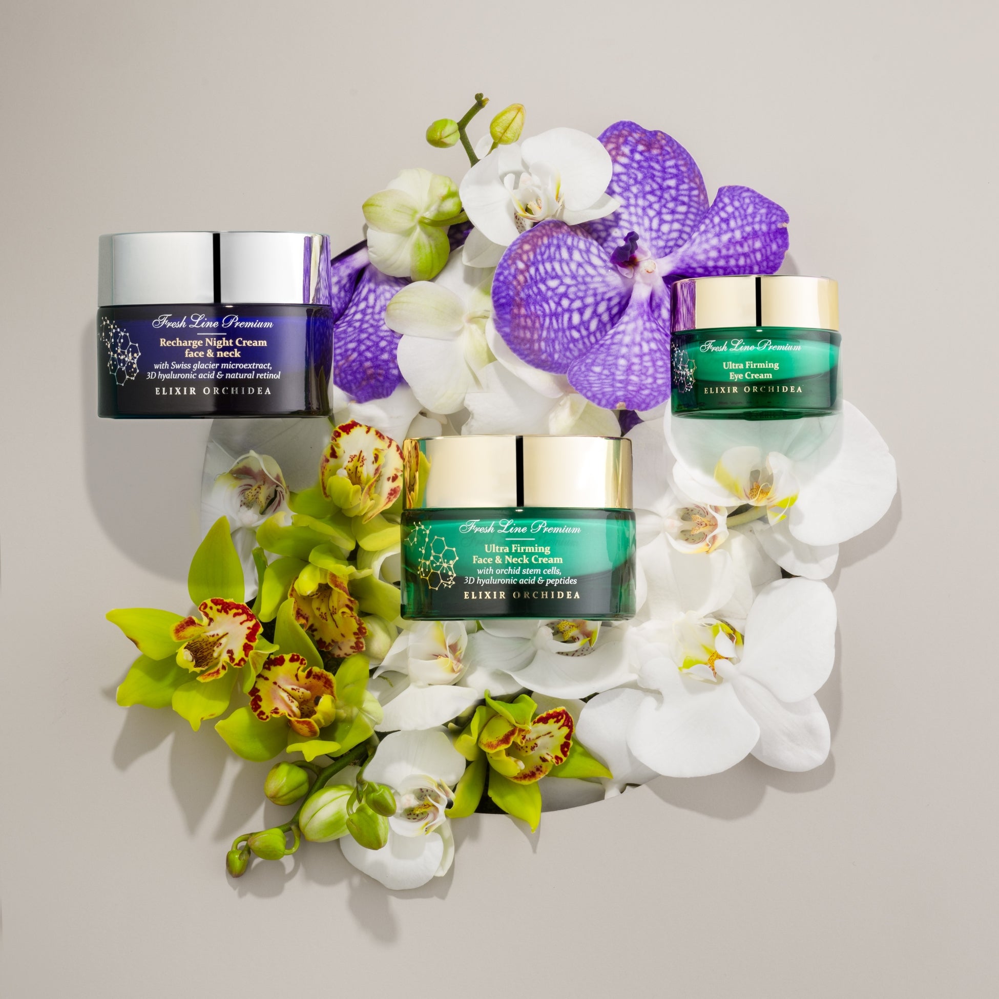 Elixir Orchidea Recharge Night Cream for Face & Neck – Fresh Line