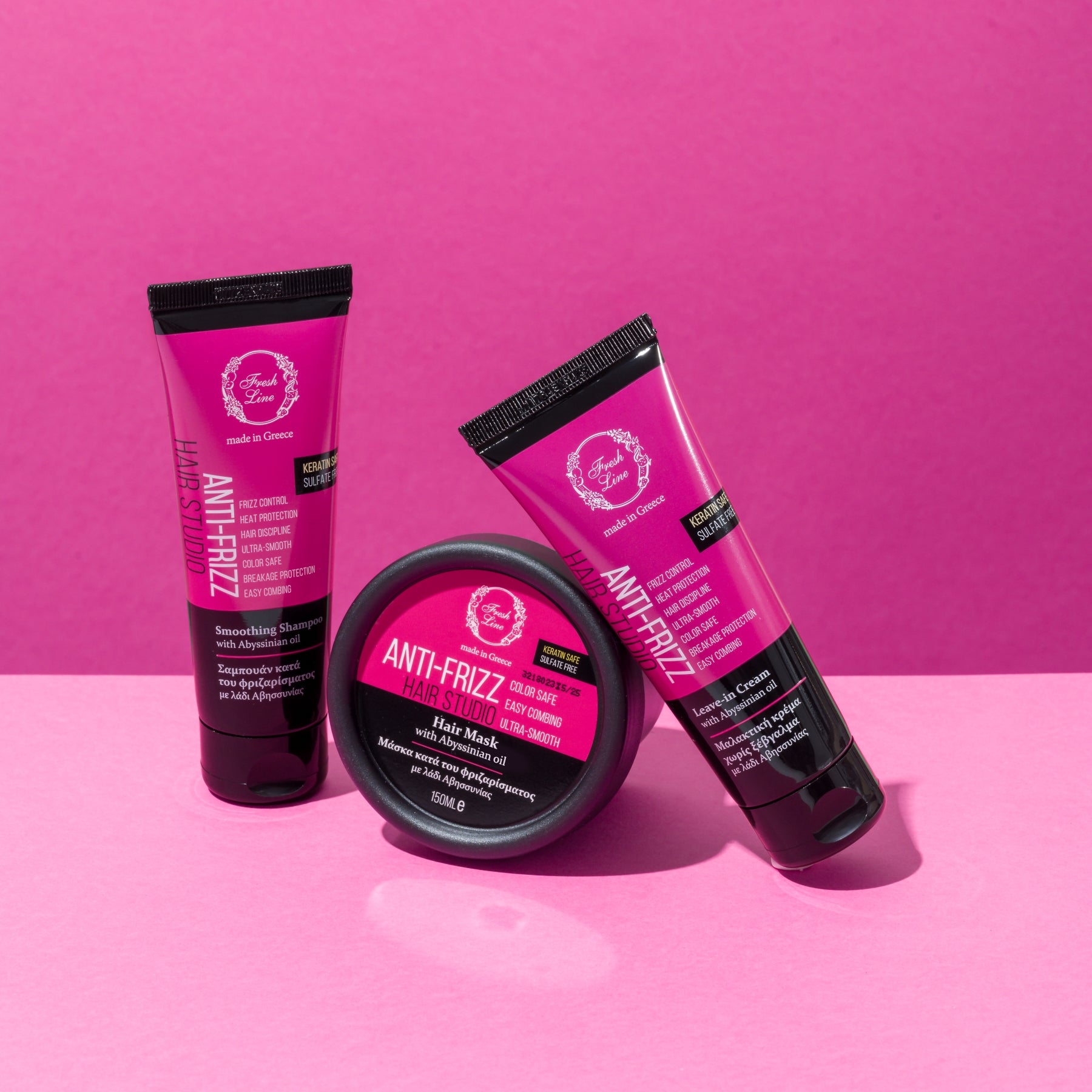 Anti-Frizz Μαλακτική Κρέμα χωρίς Ξέβγαλμα