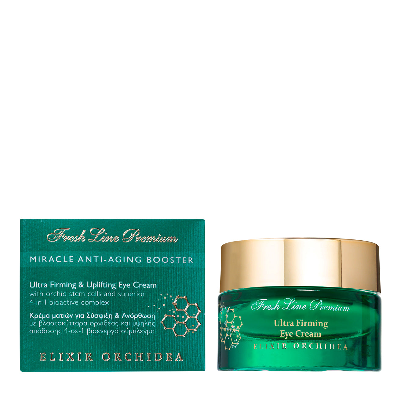 Elixir Orchidea Κρέμα Εντατικής Σύσφιξης & Ανόρθωσης Ματιών