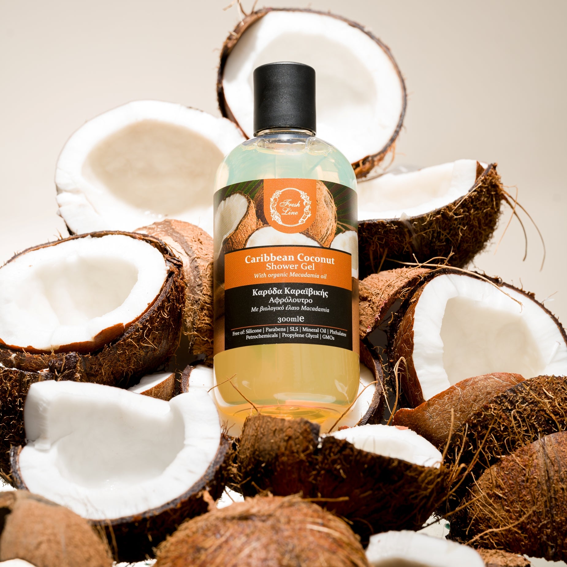 Caribbean Coconut Τροπικό Αφρόλουτρο