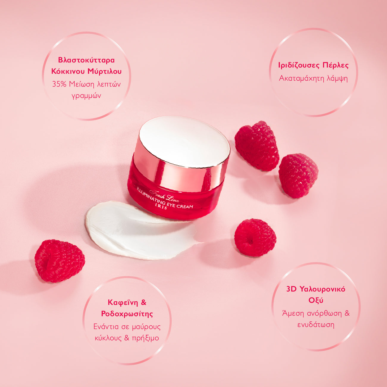 Iris Κρέμα Ματιών για Λάμψη και Ενυδάτωση