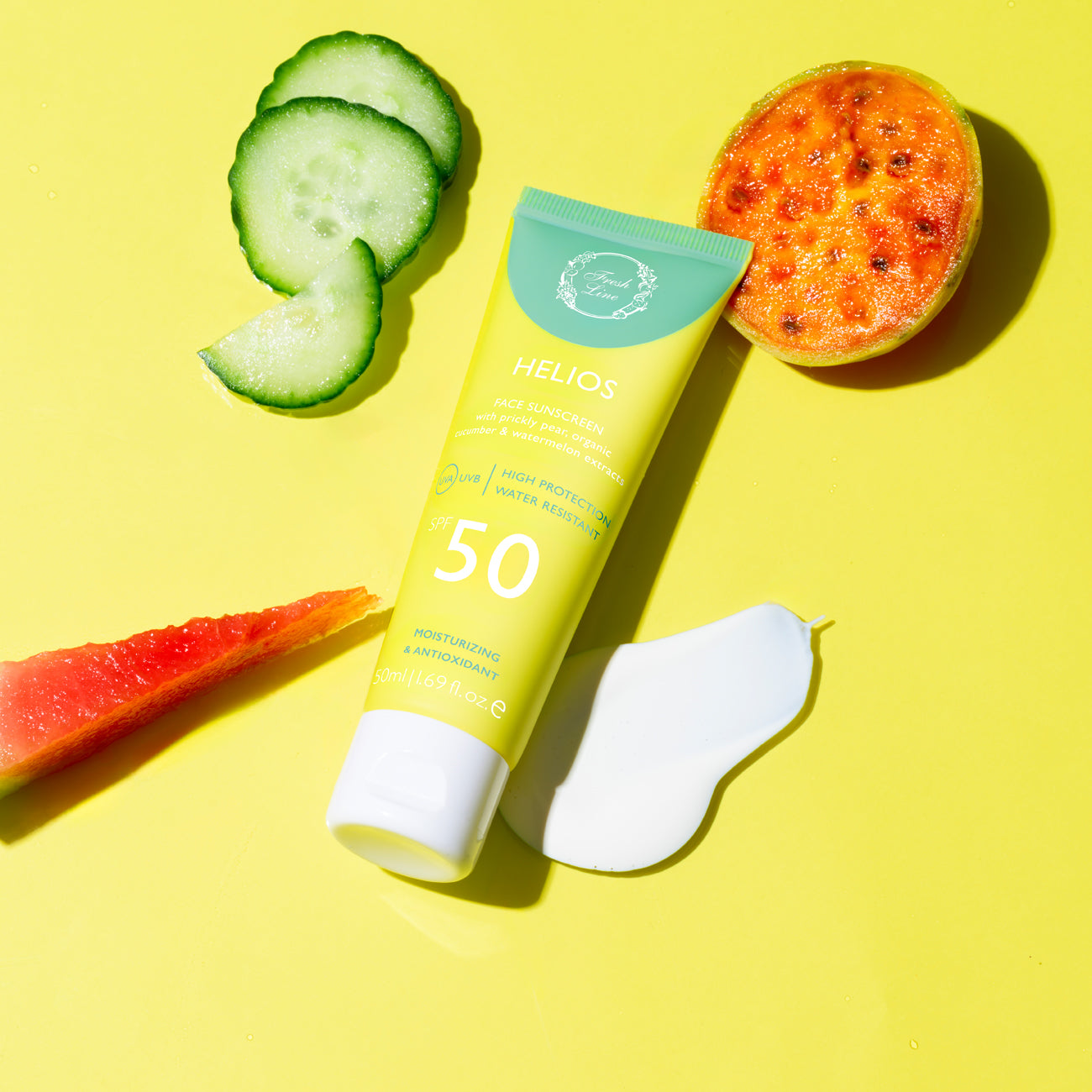 Helios Αντηλιακή Κρέμα Προσώπου SPF50