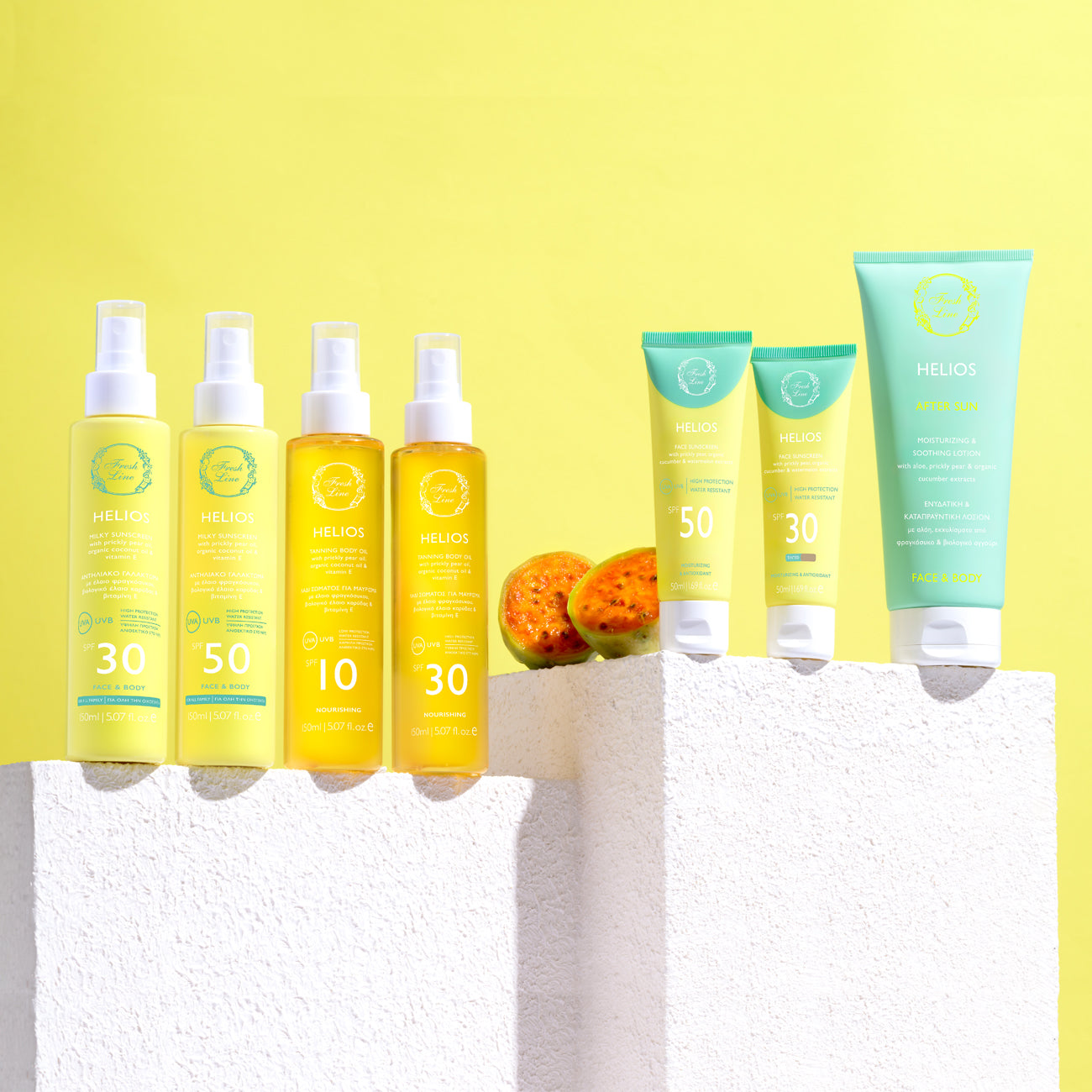 Helios Λάδι Σώματος για Μαύρισμα SPF30