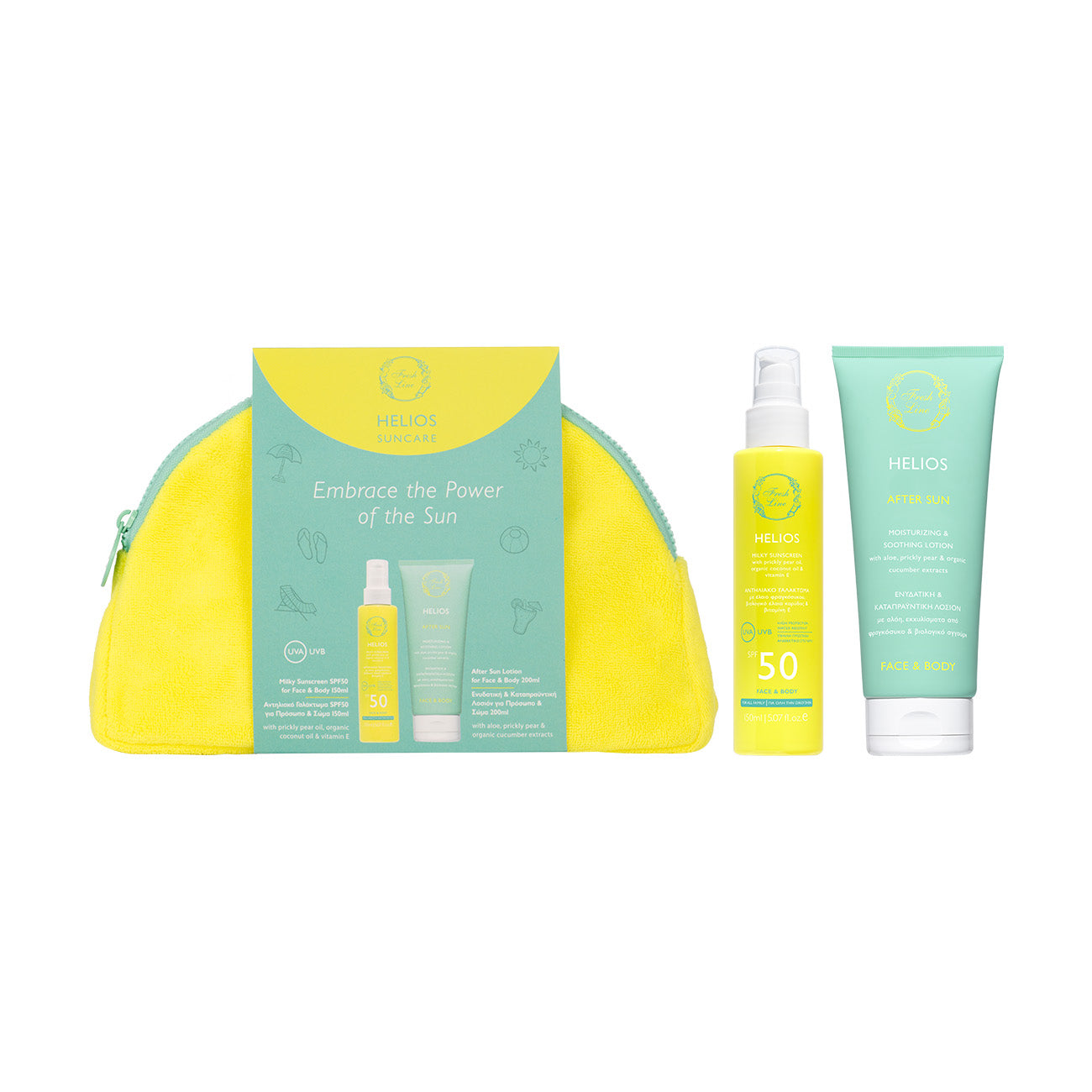 Helios Suncare Set 2pcs. - MILKY SPF50 & AFTER SUN