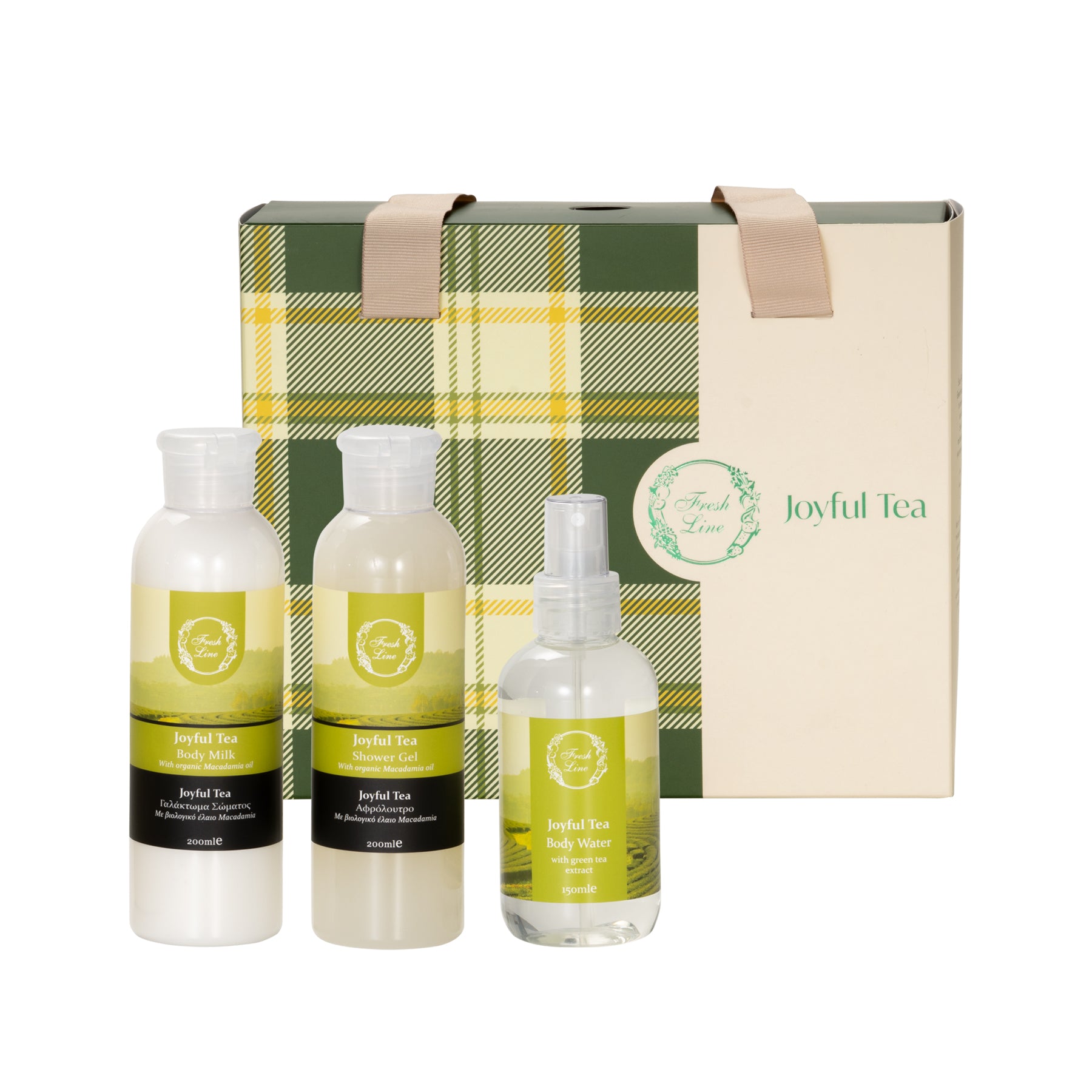 Joyful Tea Σετ Περιποίησης Σώματος 3 τμχ