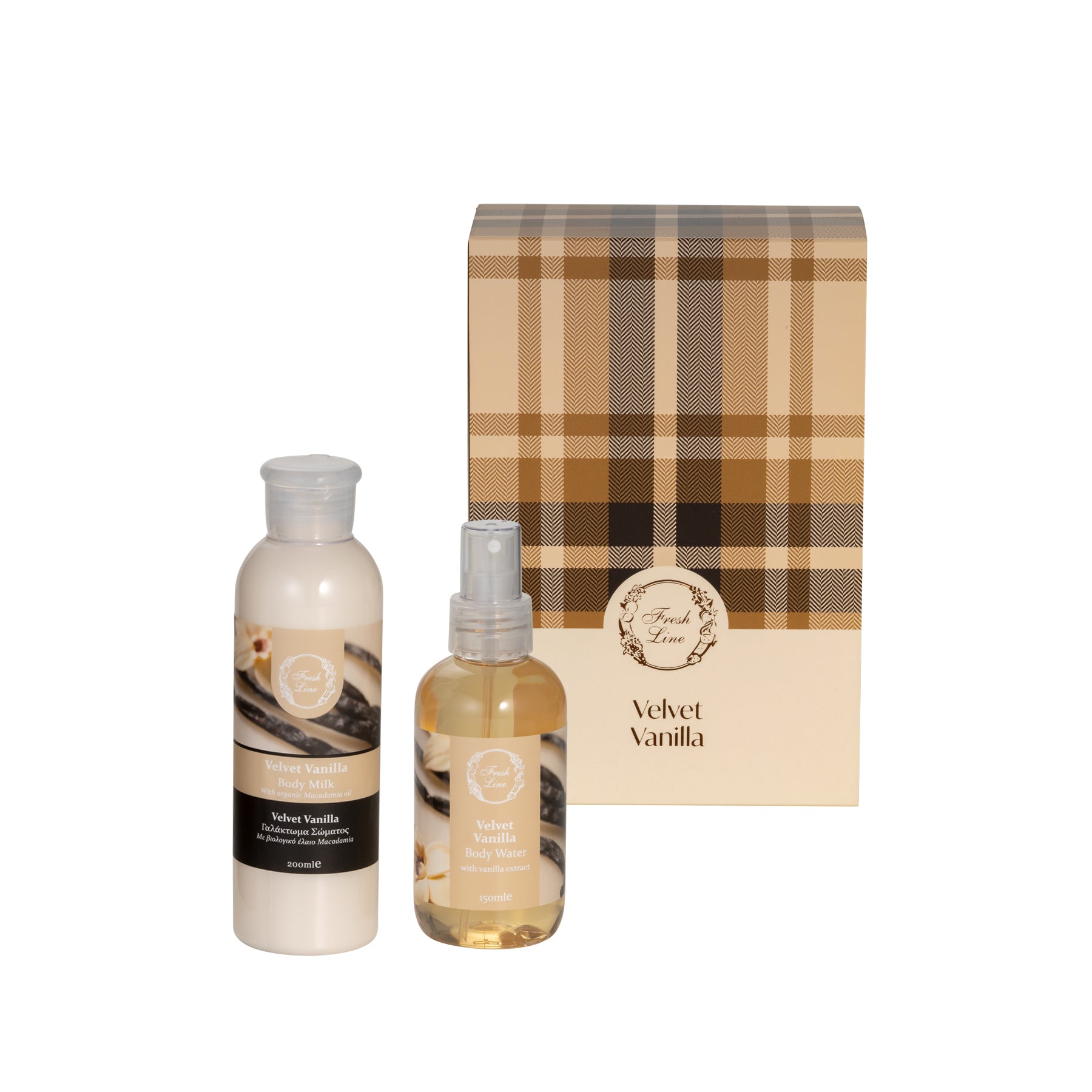 Velvet Vanilla Σετ Περιποίησης Σώματος 2 τμχ