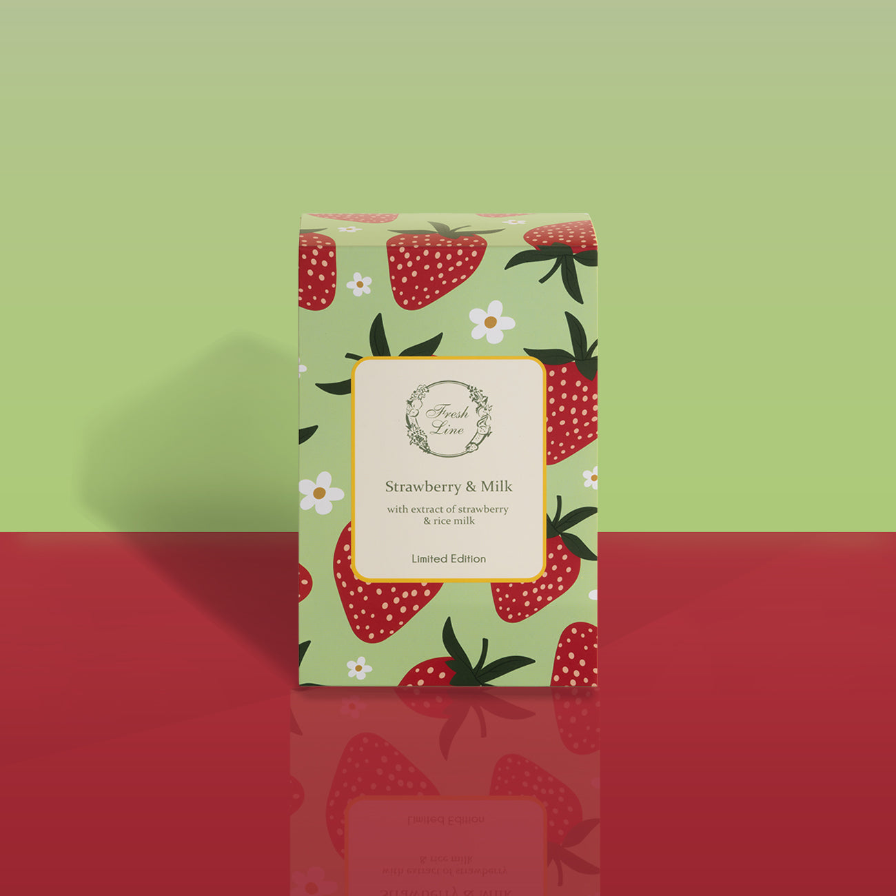 Strawberry & Milk Σετ Περιποίησης Σώματος 2 τμχ