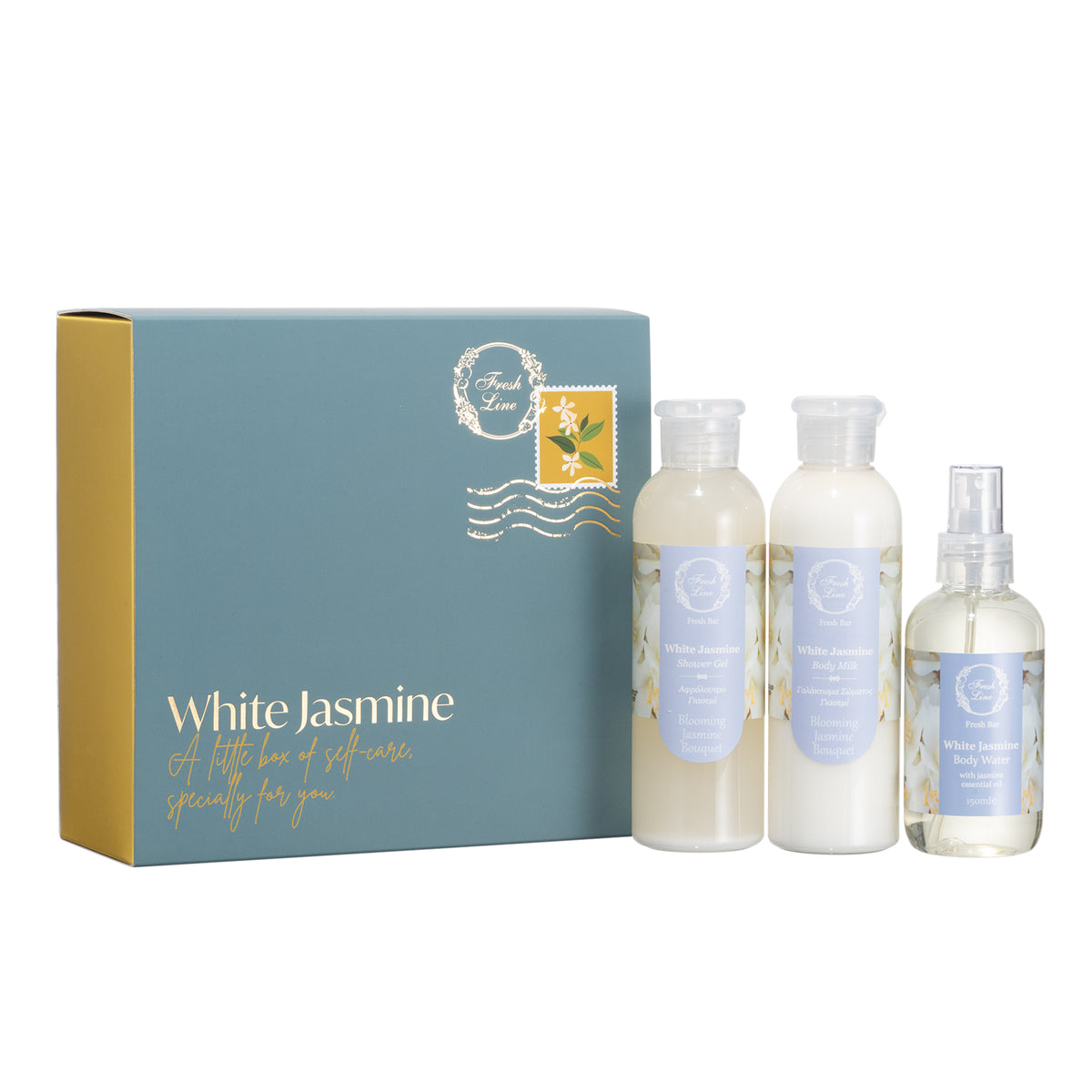 WHITE JASMINE Body Care Set 3 pcs   