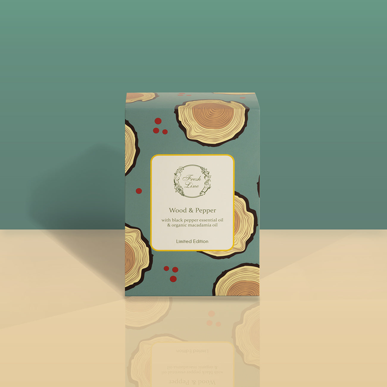 Wood & Pepper Σετ Περιποίησης Σώματος 2 τμχ