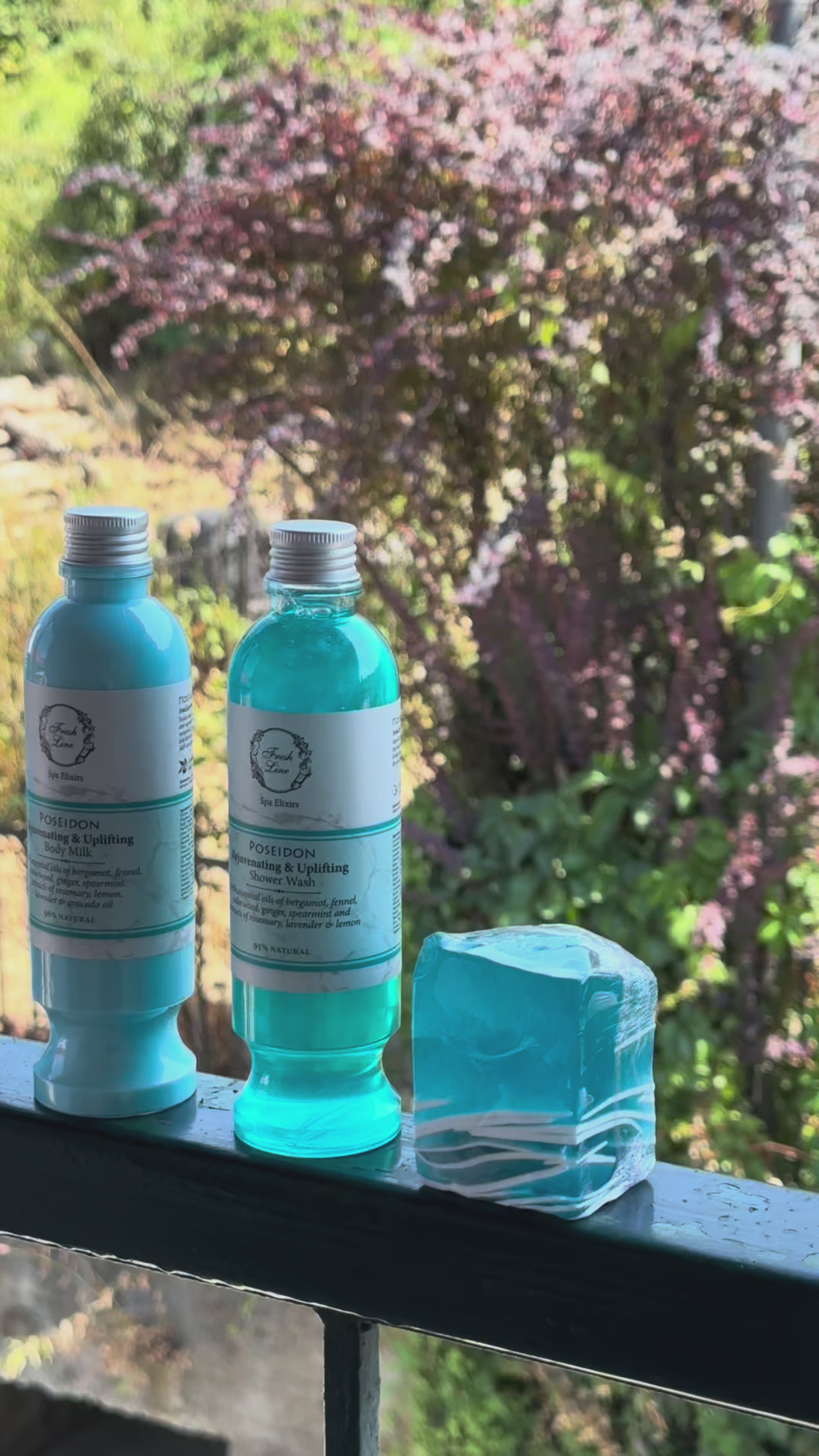 Poseidon Rejuvenating & Uplifting Handmade Soap – Fresh Line